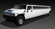 Reserve limousine travel in Hummer H2 SUV Stretch in Dallas