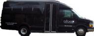 Reserve limousine travel in 14 Pass Limo Bus in Dallas